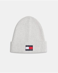 Tommy Hilfiger - Heritage Flag Rib-Knit Beanie - Kids