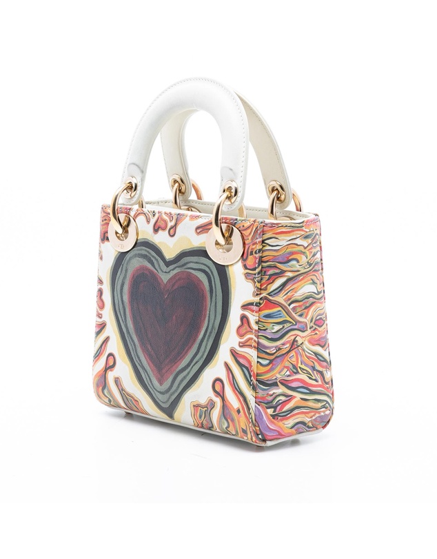 Pre-Loved by Azura Reborn - Pre-Loved Limited Edition Mini Calfskin Lady DiorAmour Lady Dior