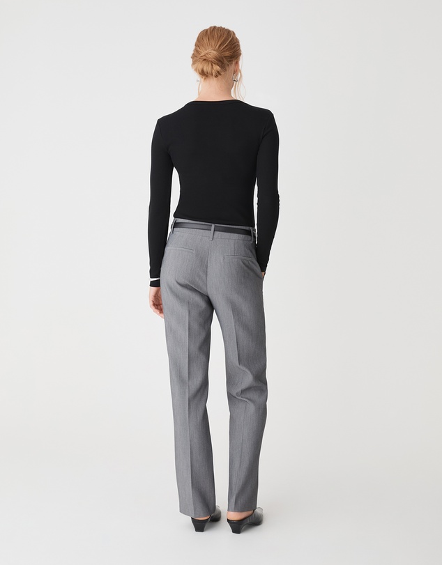 Forcast - Devon Long Sleeve Rib Tee