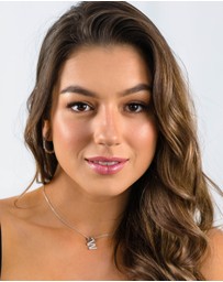 Georgini - Georgini Luxury Letters W Initial Pendant Silver