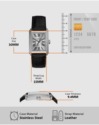 Fossil - Carraway Black Analogue Watch