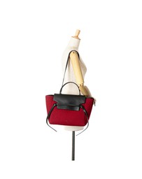 Pre-Loved by Azura Reborn - Pre-Loved Mini Felt and Calfskin Belt Satchel