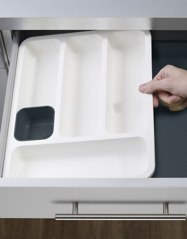Joseph Joseph - DrawerStore™ Expandable Cutlery Tray (Grey)