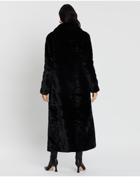 Unreal Fur - Black Bird Coat
