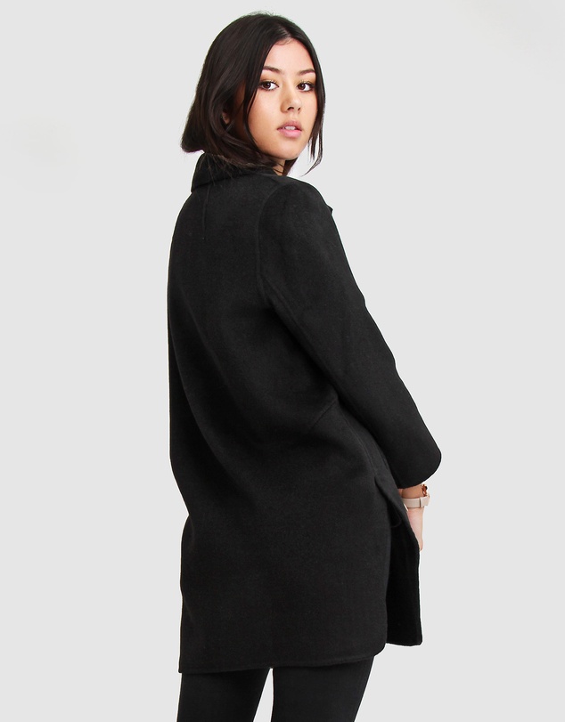 Belle & Bloom - Ex-Boyfriend Wool Blend Oversized Coat