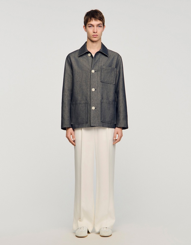 Sandro - Worker Denim Jacket
