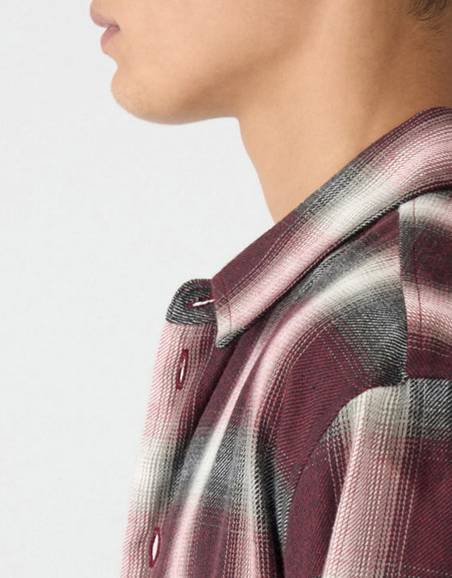 Bassike - Boxy Check Shirt