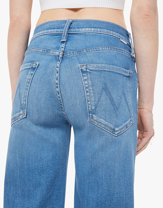 MOTHER - The Mid Rise Rambler Zip Ankle Jeans