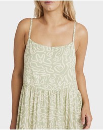 Billabong - Womens Sunny Lines Lost Love Midi Dress