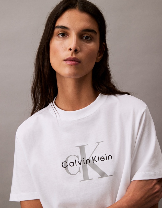 Calvin Klein Jeans - Embroidered Monogram Logo Tee