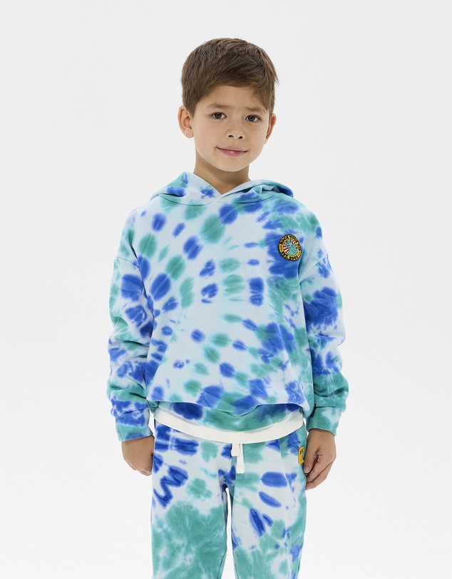 Rock Your Kid - Zilla Sk8 Tie Dye Ren Hoodie