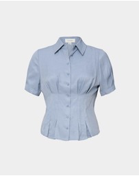Forcast - Paige Short Sleeve Blouse