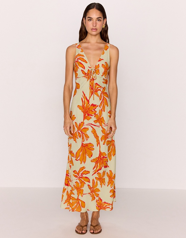 MINKPINK - Estelle Keyhole Midi Dress