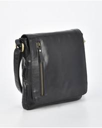 Cobb & Co - Richmond Jr. RFID Leather Satchel