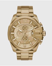 Diesel - Mega Chief Gold-Tone Chronograph Watch