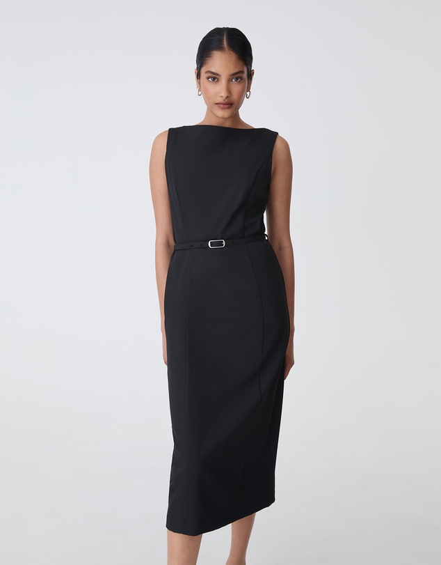 Forcast - Mila Pencil Midi Dress
