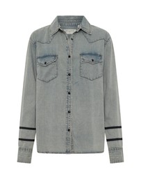 ONE TEASPOON - Western Denim Shirt - Old Blue