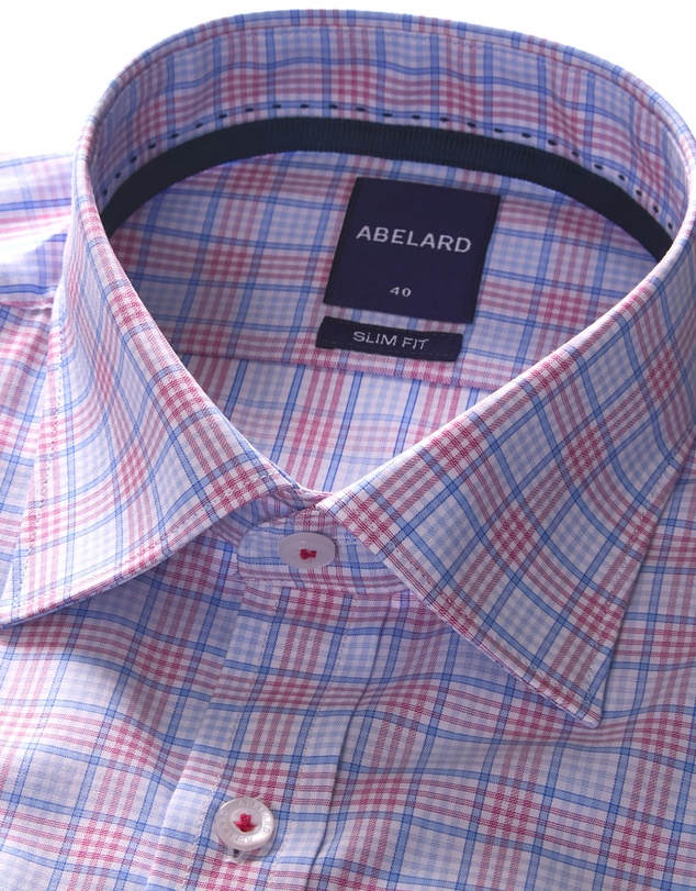 Abelard - Cap Ferrat Check Slim Fit Shirt