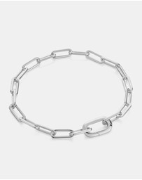 Ania Haie - Silver Linked Chunky Bracelet