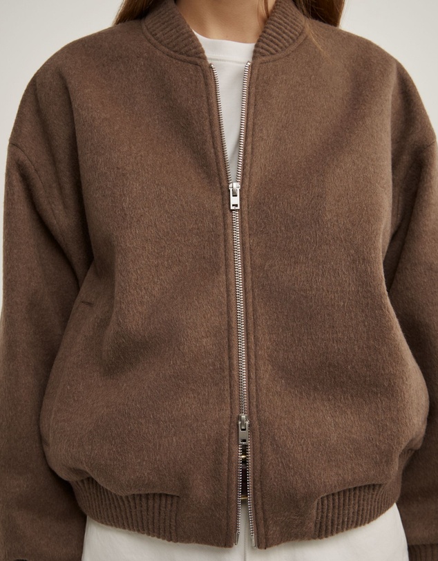 Witchery - Felted Zip Bomber Jacket