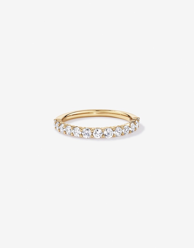 Michael Hill - 0.75 Carat TW Laboratory-Grown Diamond Wedding Band in 10kt Yellow Gold
