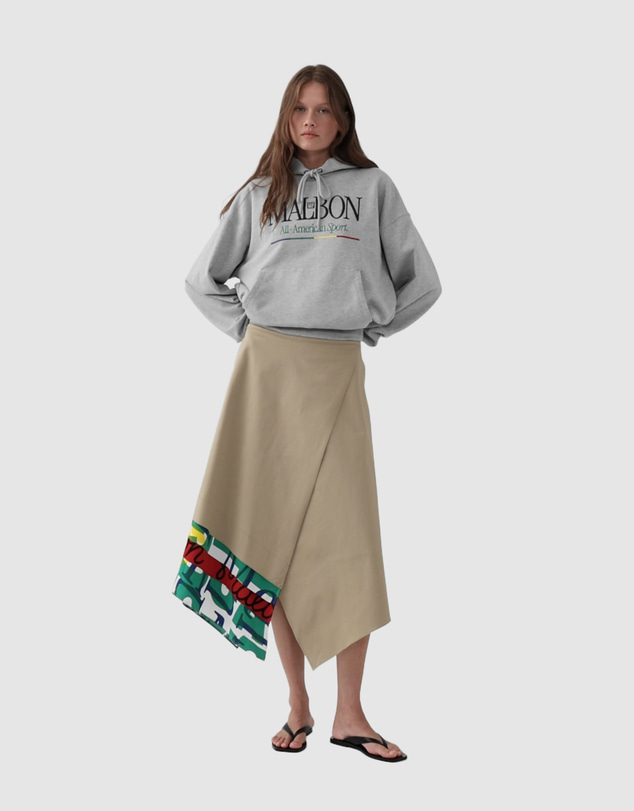 GAP - GAP x Malbon Asymetrical Hem Skirt
