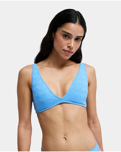 Roxy - Womens Paradise Wave Elongated Tri Bikini Top