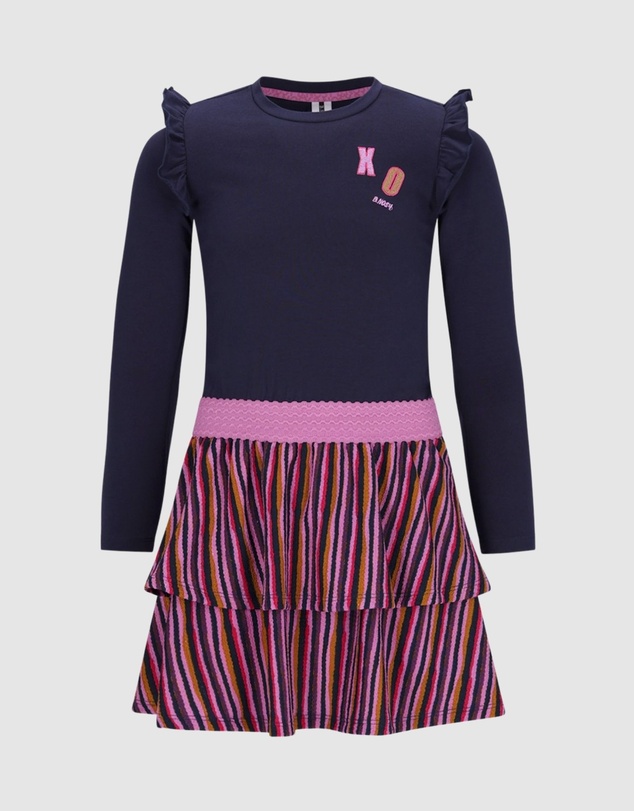B.Nosy - Daphne Organic Long Sleeve Dress - Kids-Teens