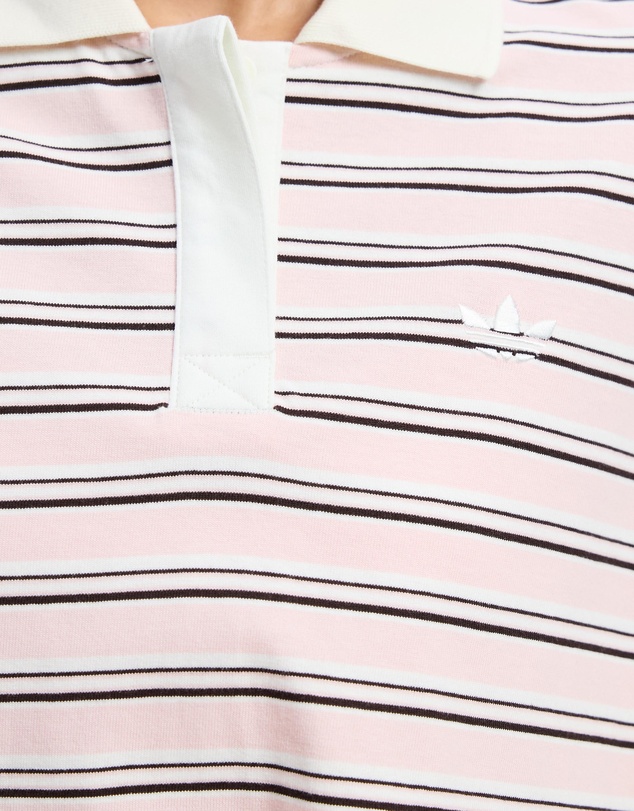 adidas Originals - Striped Oversized LS Polo