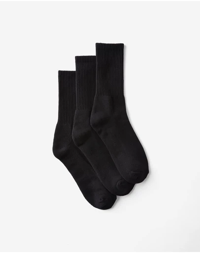 Cotton On - 3 Pack Essential Crew Socks