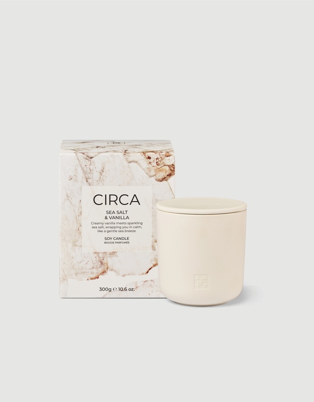 CIRCA - Sea Salt & Vanilla Soy Candle