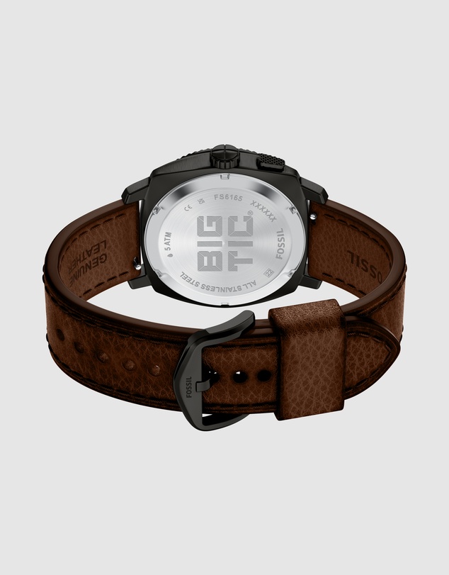 Fossil - Machine Brown Analogue-Digital Watch