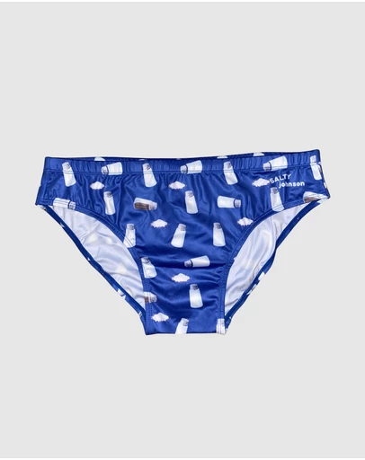 Salty Johnson - Shakers Brief Blue