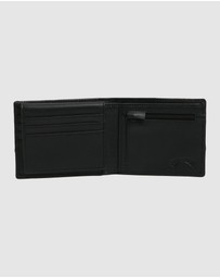Billabong - Mens Dimension 2 In 1 Leather Wallet