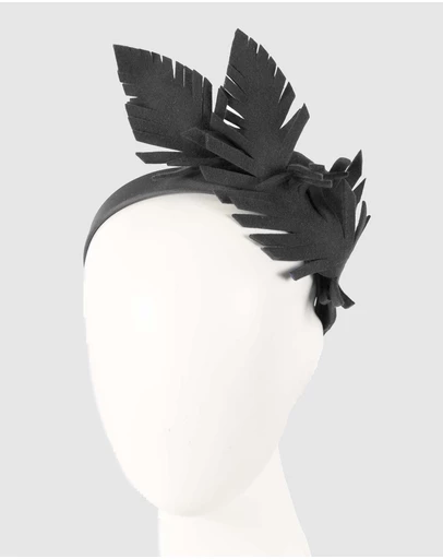 Max Alexander - Felt Leaf Fascinator