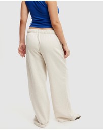 Cotton On - Classic Fleece Wide Leg Sweatpants
