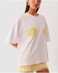 SNDYS - MAI TAI CORD FLORAL TEE - ICONIC EXCLUSIVE