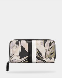 Billabong - Womens Zip Around Bi-Fold Wallet