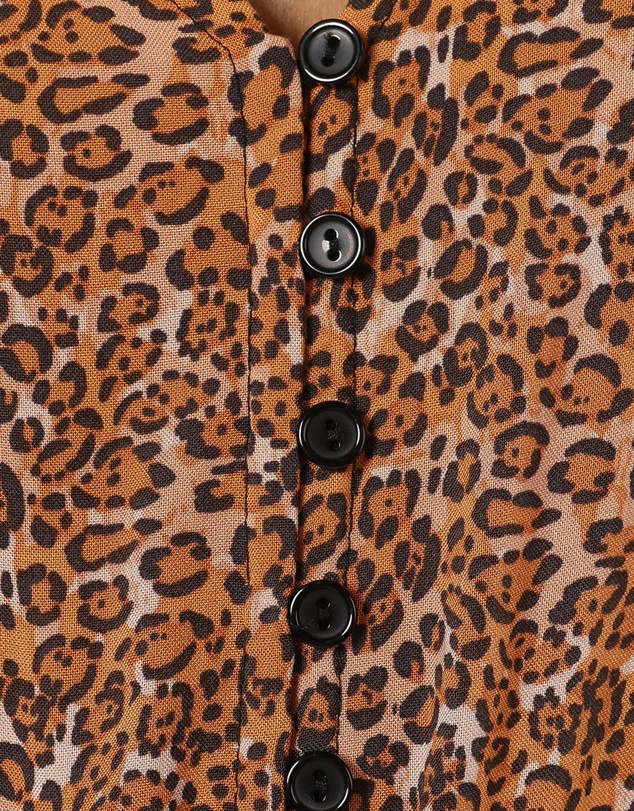 Petal & Pup - Kelda Dress - Leopard Print