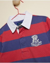 Polo Ralph Lauren - Striped Cotton Jersey Rugby Shirt - Kids
