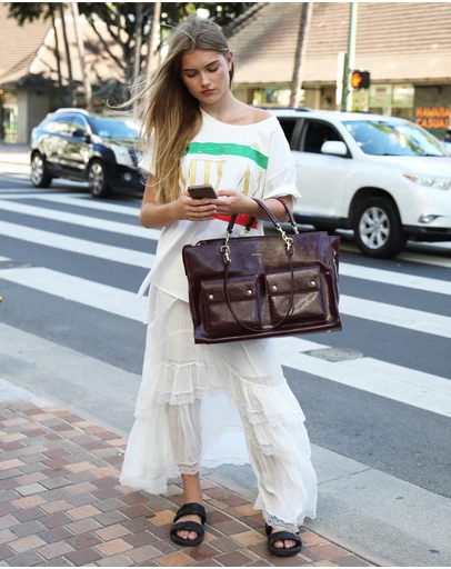 Belle & Bloom - Reflections Leather Shoulder Bag