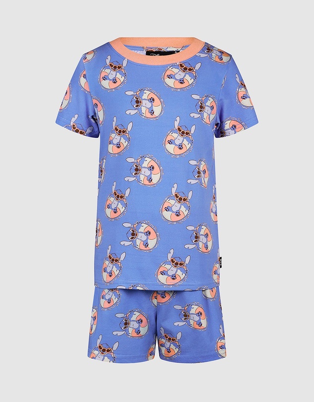 Rock Your Kid - Disney Lilo & Stitch Stitch Floatie Short Pyjama Set - ICONIC EXCLUSIVE - Kids