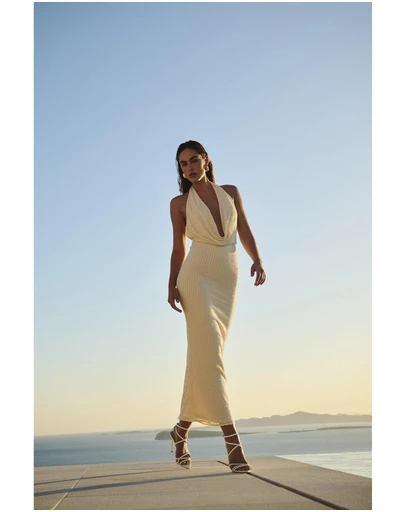 Bardot - Nola Sequin Cowl Maxi Dress