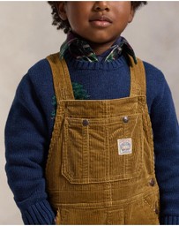 Polo Ralph Lauren - Cotton Corduroy Overalls - ICONIC EXCLUSIVE - Kids