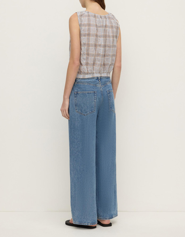 Assembly Label - Auden Check Top