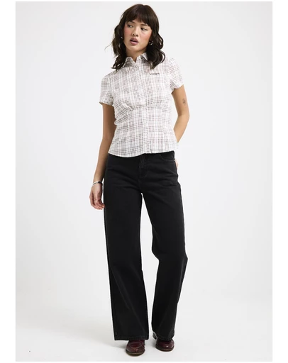 Insight - Misty High & Wide Denim Jeans