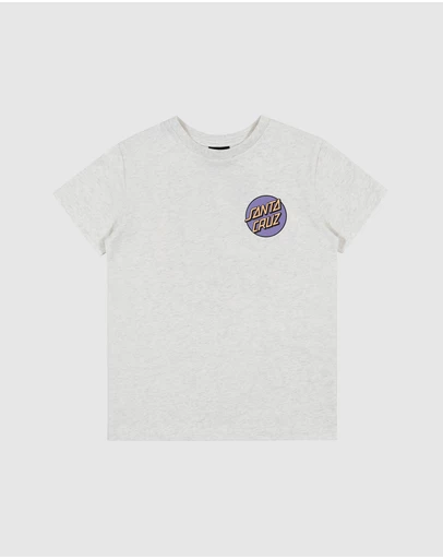 Santa Cruz - Other Dot Reverse Chest Tee - Teens