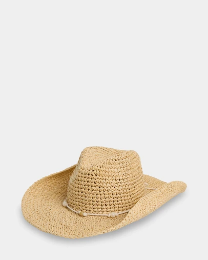 Billabong - Womens Sahara Muse Straw Cowboy Hat