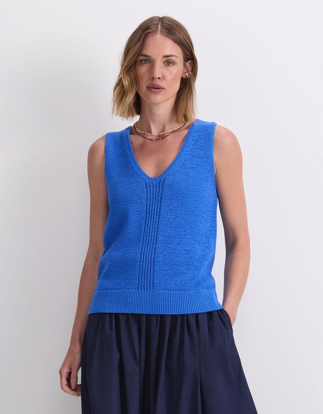 Sportscraft - Josie Tape Yarn Knit Singlet
