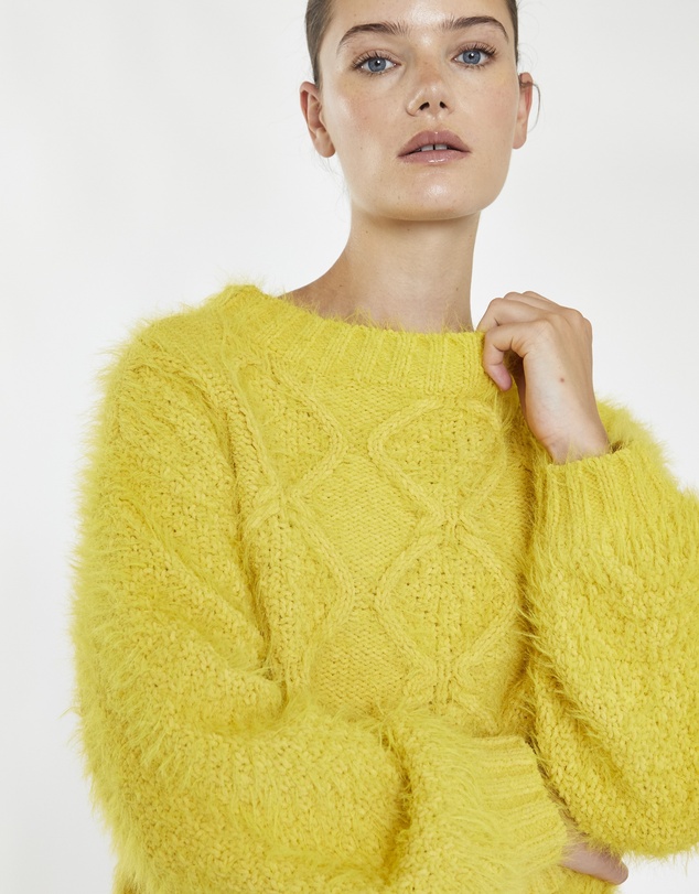 Glamorous - Fuzzy Knit Sweater